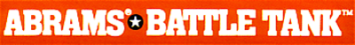 M-1 Abrams Battle Tank logo for Sega Genesis